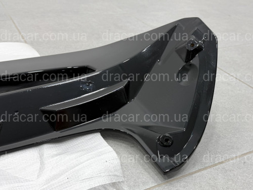 Спойлер козирок ST-Line Ford Fiesta хетчбек 2011-2017 ABS пластик, колір чорний глянець артикул 3371