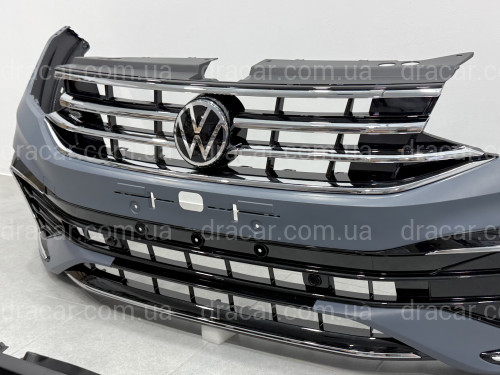 Передній бампер у зборі R-Line для Volkswagen Tiguan 2022-2024 артикул 9939