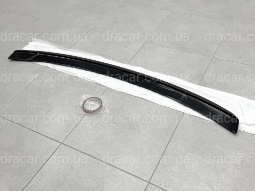 Спойлер ліп багажника Mercedes-Benz E class W211 2003-2009 ABS пластик, колір чорний глянець артикул 9453