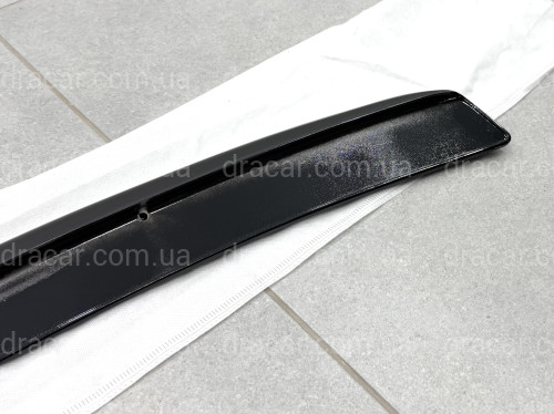 Спойлер ліп багажника Mercedes-Benz E class W211 2003-2009 ABS пластик, колір чорний глянець артикул 9453
