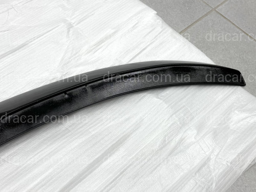 Спойлер ліп Paradigma для BMW X6 F16 2014-2018 ABS пластик, чорний глянець артикул 9634