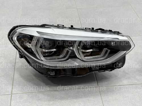 Фари Adaptive LED до ресталінгу комплектні з блоками для BMW X3 G01 F97 / X4 G02 F98 2018-2021 2шт. артикул 9807
