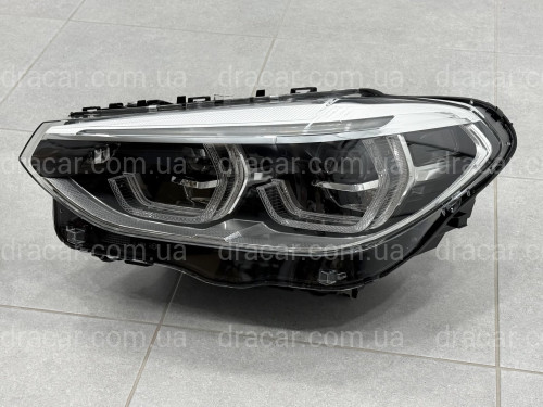 Фари Adaptive LED до ресталінгу комплектні з блоками для BMW X3 G01 F97 / X4 G02 F98 2018-2021 2шт. артикул 9807