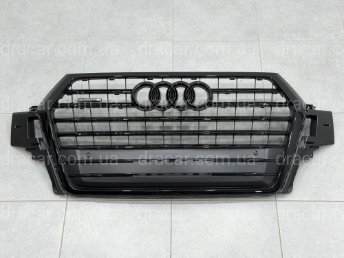 Решітка радіатора BLACK 4M0853651Q FUQ для Audi Q7 2015-2019 артикул 9826