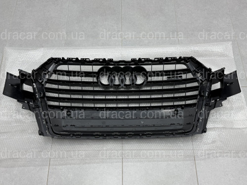 Решітка радіатора BLACK 4M0853651Q FUQ для Audi Q7 2015-2019 артикул 9826