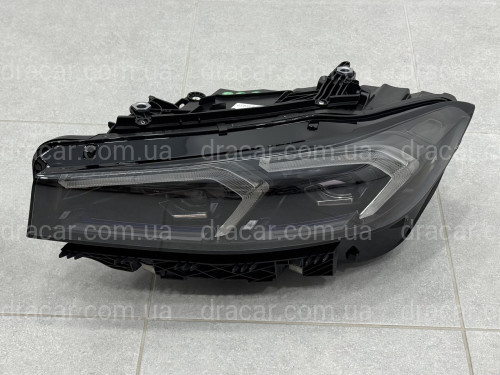 Фари LCI 2022+ рестайлінг Shadow Line для BMW G20/G21 2019-2022 2шт. із заміною бампера на 22+ / 2 РЕЖИМУ ДХО БІЛІ / ЖОВТІ артикул 9787
