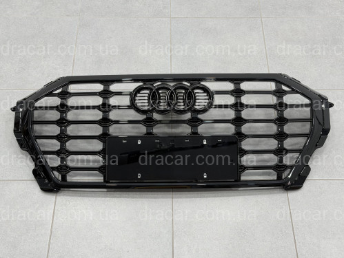 Решітка радіатора S-line BLACK Audi Q3 2019- артикул 8615