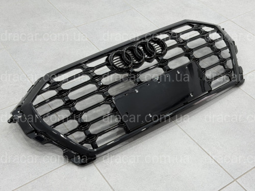 Решітка радіатора S-line BLACK Audi Q3 2019- артикул 8615
