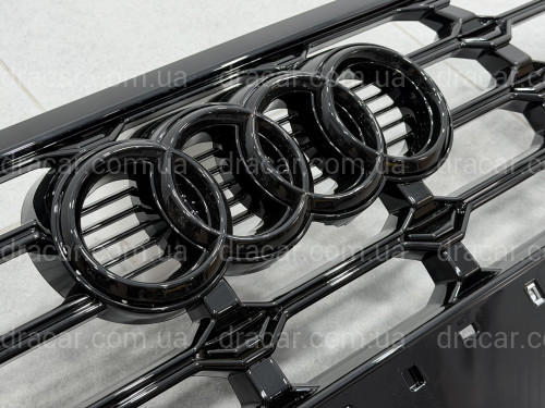 Решітка радіатора S-line BLACK Audi Q3 2019- артикул 8615