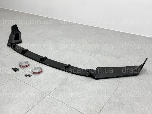 Юбка переднього бампера для BMW X5M F85 X5 F15 2013-2018, колір чорний глянець артикул 9629