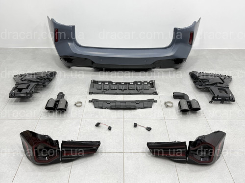 Обвес комплект рестайлинга X3M F97 LCI 2022+ для BMW X3 G01 2018-2021 артикул 8521