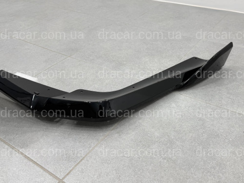 Дифузор накладка заднього бампера Paradigma M-Performance для BMW X5 F15 2013-2018, колір чорний глянець артикул 9668