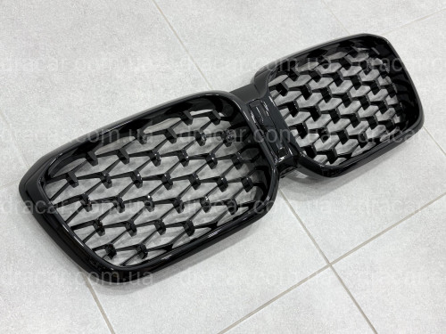Решітка радіатора на BMW X3 G01, X4 G02 2021- Shadow-line 51135A1AC59 артикул 9557