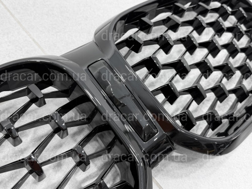 Решітка радіатора на BMW X3 G01, X4 G02 2021- Shadow-line 51135A1AC59 артикул 9557