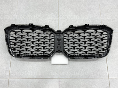 Решітка радіатора на BMW X3 G01, X4 G02 2021- Shadow-line 51135A1AC59 артикул 9557