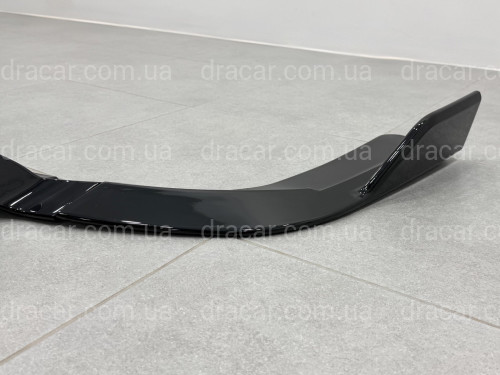 Накладки дифузора заднього бампера Paradigma BMW X6 F16 2013-2018, чорний глянець артикул 9633
