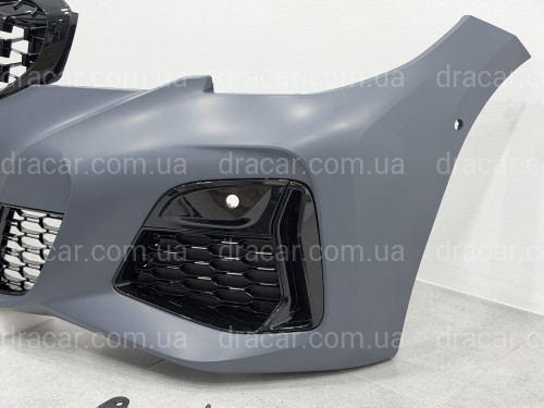 Бампер передній з решіткою M340i Shadowline BMW 3 series G20 2018-2022 артикул 10165