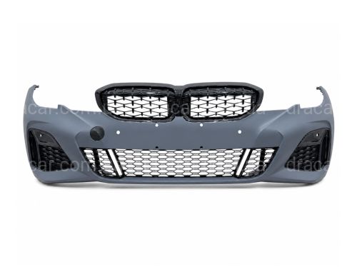 Бампер передній з решіткою M340i Shadowline BMW 3 series G20 2018-2022 артикул 10165