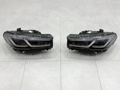 Фари Shadow Line 2 РЕЖИМА ДХВ LCI 2020+ для BMW G30 / G31 2016-2020 З заміною бампера артикул 10173