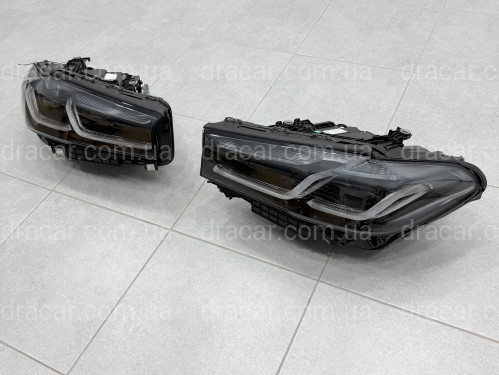 Фари Shadow Line 2 РЕЖИМА ДХВ LCI 2020+ для BMW G30 / G31 2016-2020 З заміною бампера артикул 10173