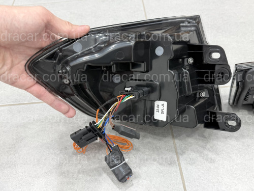 Задні LED ліхтарі стиль M4 для BMW 3 series F30 2012-2018 димчасті, комплект 4шт. артикул 10110