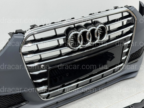 Бампер передній у зборі S-Line для Audi A4 B8 2012-2015 артикул 8606