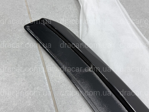 Спойлер ліп багажника Mercedes-Benz C-class W204 2007-2014 ABS пластик, колір чорний глянець артикул 9465