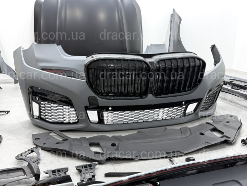 Комплект обвісу рестайлінг M760 BLACK LCI 2019+ для BMW 7 series G12 2015-2019 артикул 8995