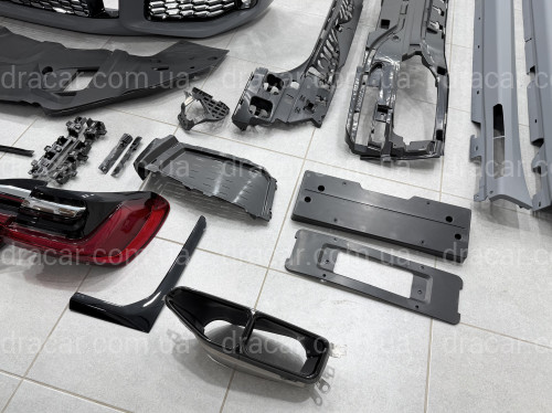 Комплект обвісу рестайлінг M760 BLACK LCI 2019+ для BMW 7 series G12 2015-2019 артикул 8995