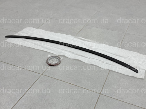 Спойлер лип BMW 4 series G22 2020 - ABS пластик, чорний глянець артикул 3005