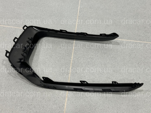 Накладка молдинг переднього бампера ЛІВА AUDI A6 C8 s-line 2022-4KD-807-967-G артикул 10192