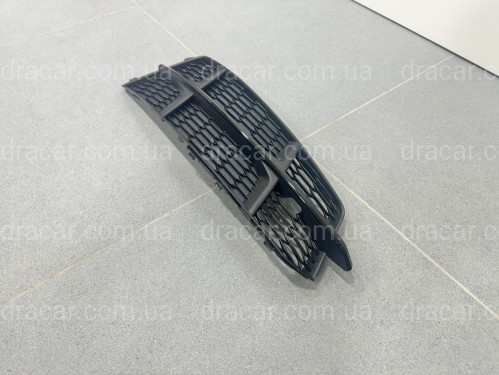 Решітка в бампер ПРАВА BLACK S Line - AUDI A6 С7 2015-2017 4G0807682AN артикул 10194