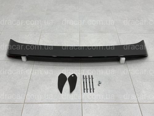 Спойлер багажника Toyota Corolla седан 2003-2006 ABS пластик, колір чорний глянець артикул 6122