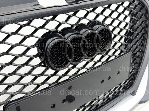 Бампер передній у зборі стиль RS3 для Audi A3 2012-2016 артикул 9481