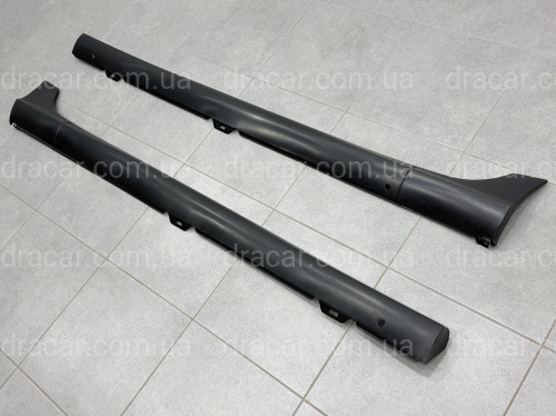 Накладки на пороги GTI R32 для Volkswagen Golf 5 2004-2008 артикул 10202