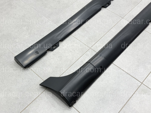 Накладки на пороги GTI R32 для Volkswagen Golf 5 2004-2008 артикул 10202