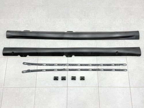 Накладки на пороги R20 для Volkswagen Golf 6 2008-2013 артикул 10201