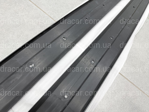 Леза під пороги M Paket для BMW 4 series F32 F33 2013-2020 ABS пластик, колір чорний глянець артикул 9486
