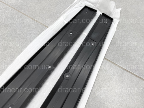 Леза під пороги M Paket для BMW 4 series F32 F33 2013-2020 ABS пластик, колір чорний глянець артикул 9486