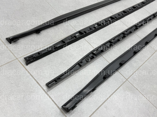 Леза на пороги R-Line для Volkswagen Golf 8 2022- артикул 10203