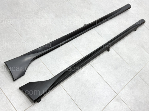 Накладки на пороги R-Line для Volkswagen Golf 8 2022- артикул 10198