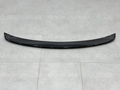 Спойлер ліп Hyundai Sonata 2010-2015 ABS пластик, колір чорний глянець артикул 8666