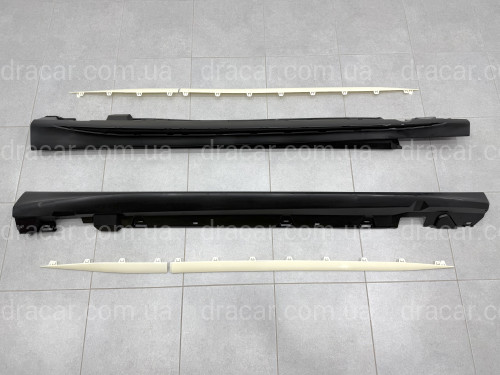 Пороги AMG Mercedes C-class W206 2021-, комплект 2шт. артикул 10209