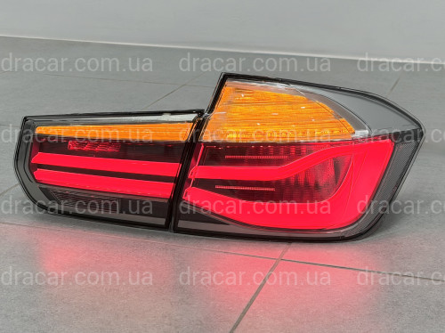 Задні LED ліхтарі рестайлінг для BMW 3 series F30 2012-2018 білі, комплект 4шт. артикул 10113