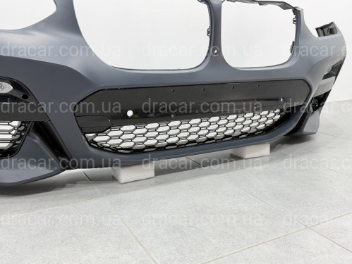 Передній бампер M Paket з туманками BMW X3 G01 / X4 G02 2018-2021 артикул 2815