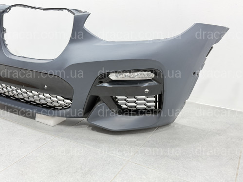 Передній бампер M Paket з туманками BMW X3 G01 / X4 G02 2018-2021 артикул 2815