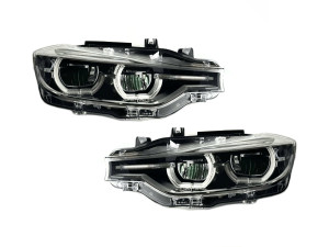 Фари FULL LED LCI для BMW 3 series F30 F31 2012-2018 ГАЛОГЕН В ЛЕД
