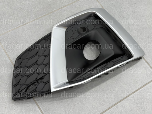 Решітка бампера ЛІВА S-Line 8W6807681T3Q7 для Audi A5 B9 2020-2025 артикул 10248