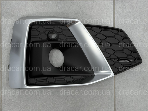 Решітка бампера ПРАВА S-Line 8W6807682T3Q7 для Audi A5 B9 2020-2025 артикул 10249