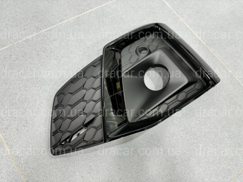 Решітка бампера ЛІВА S-Line Black 8W6807681TT94 для Audi A5 B9 2020-2025 артикул 10266